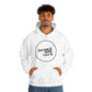 Dream it NOW Live it Unisex Heavy Blend™ Hooded Sweatshirt - White Logo