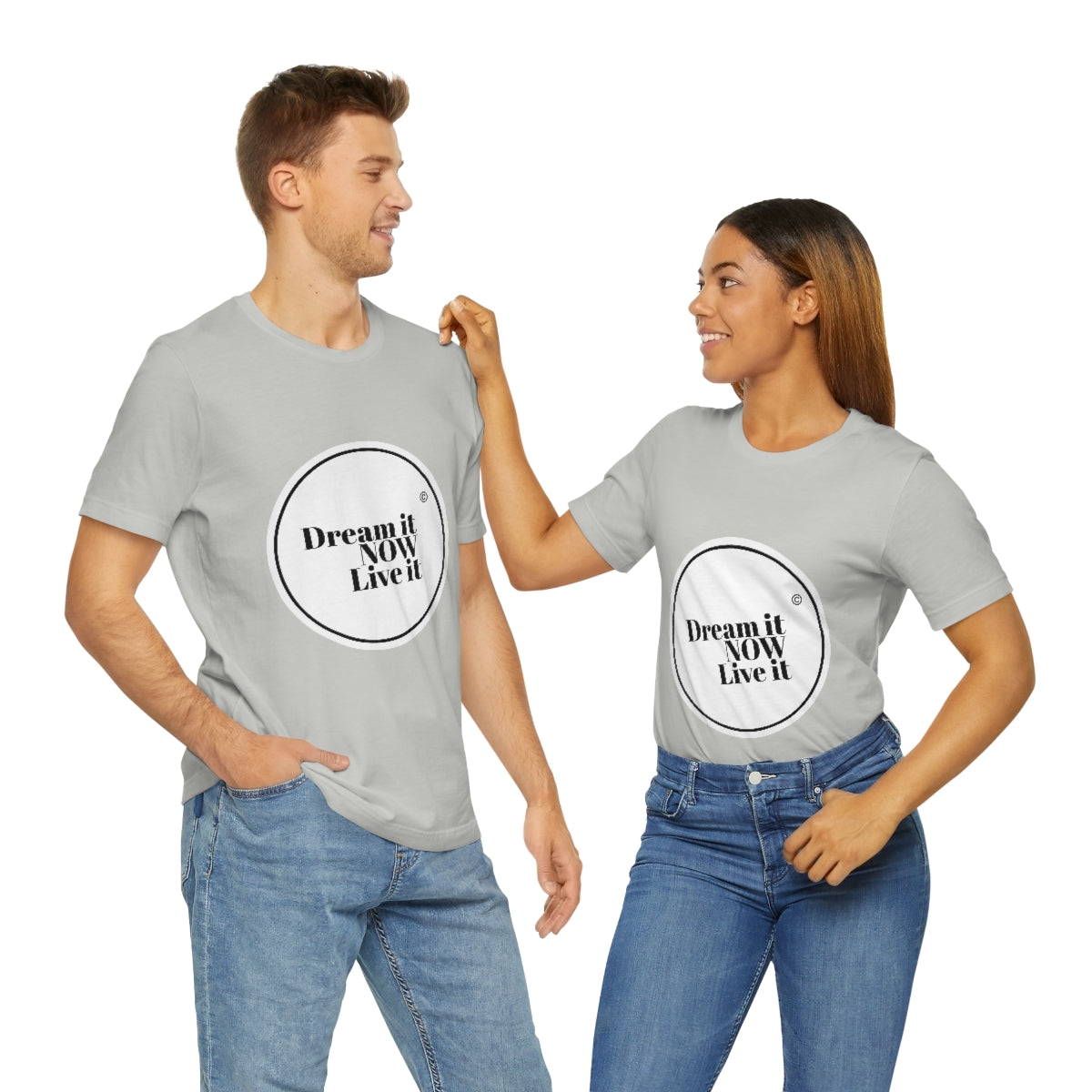 Dream it NOW Live it Unisex Jersey Short Sleeve Tee