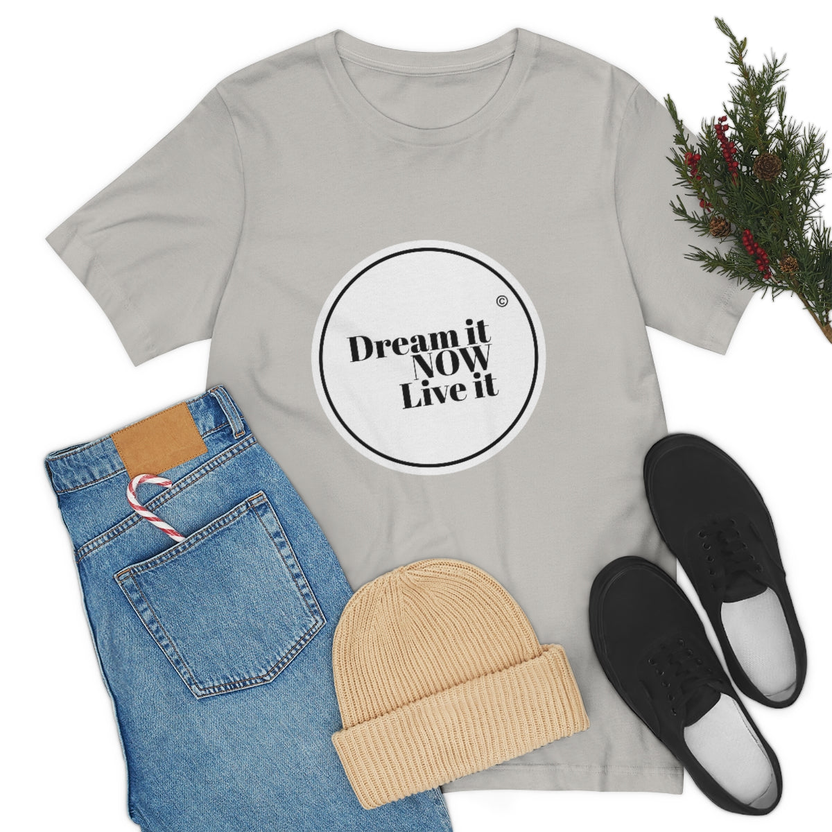 Dream it NOW Live it Unisex Jersey Short Sleeve Tee