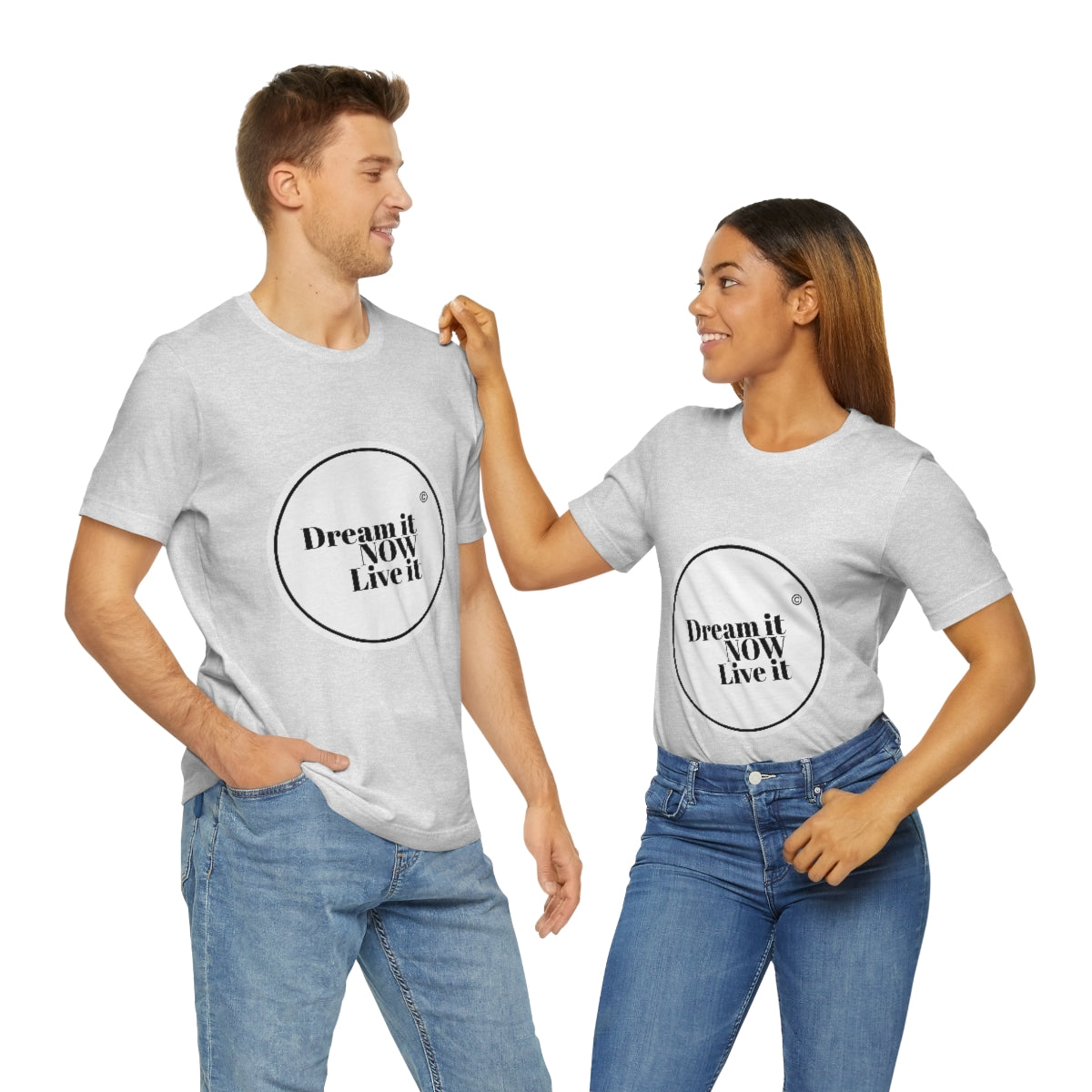 Dream it NOW Live it Unisex Jersey Short Sleeve Tee