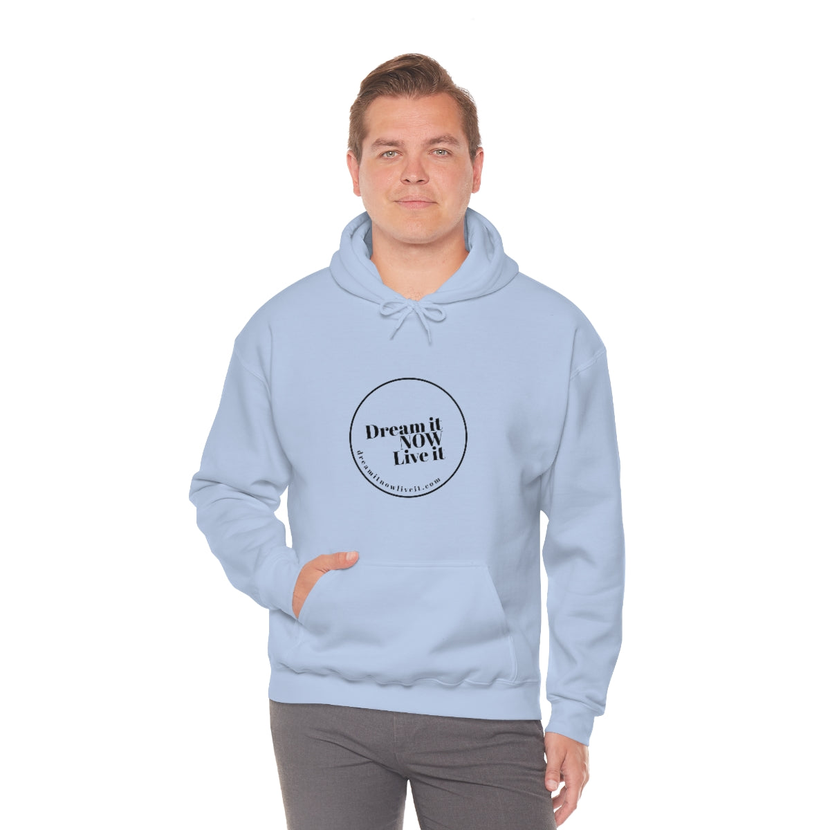 Dream it NOW Live it Unisex Heavy Blend™ Hooded Sweatshirt