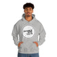 Dream it NOW Live it Unisex Heavy Blend™ Hooded Sweatshirt - White Logo