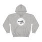 Dream it NOW Live it Unisex Heavy Blend™ Hooded Sweatshirt - White Logo