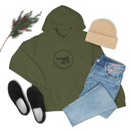 Dream it NOW Live it Unisex Heavy Blend™ Hooded Sweatshirt