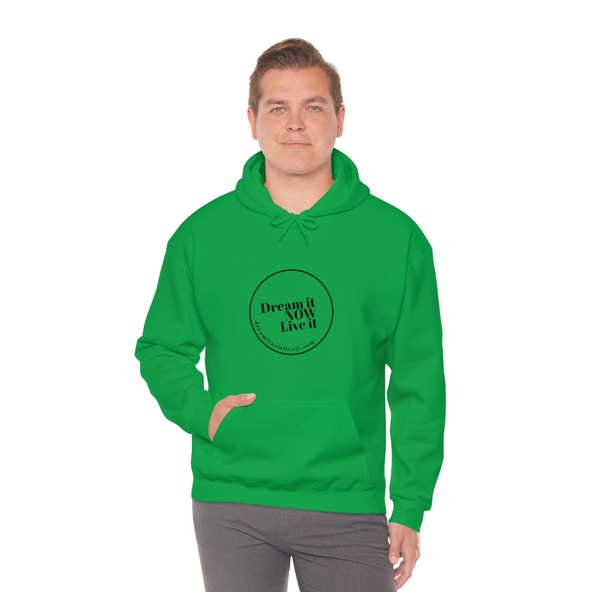 Dream it NOW Live it Unisex Heavy Blend™ Hooded Sweatshirt