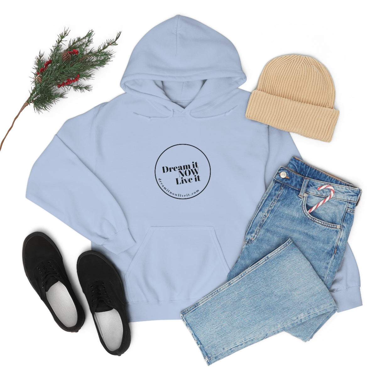 Dream it NOW Live it Unisex Heavy Blend™ Hooded Sweatshirt