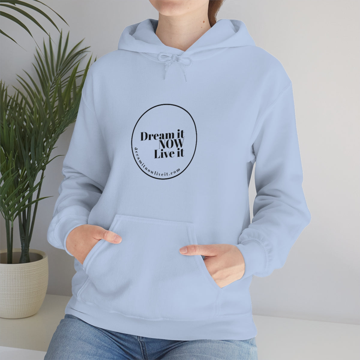 Dream it NOW Live it Unisex Heavy Blend™ Hooded Sweatshirt