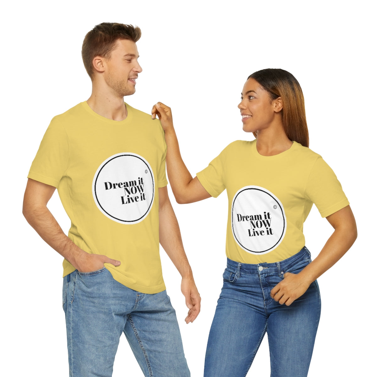 Dream it NOW Live it Unisex Jersey Short Sleeve Tee