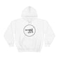 Dream it NOW Live it Unisex Heavy Blend™ Hooded Sweatshirt - White Logo