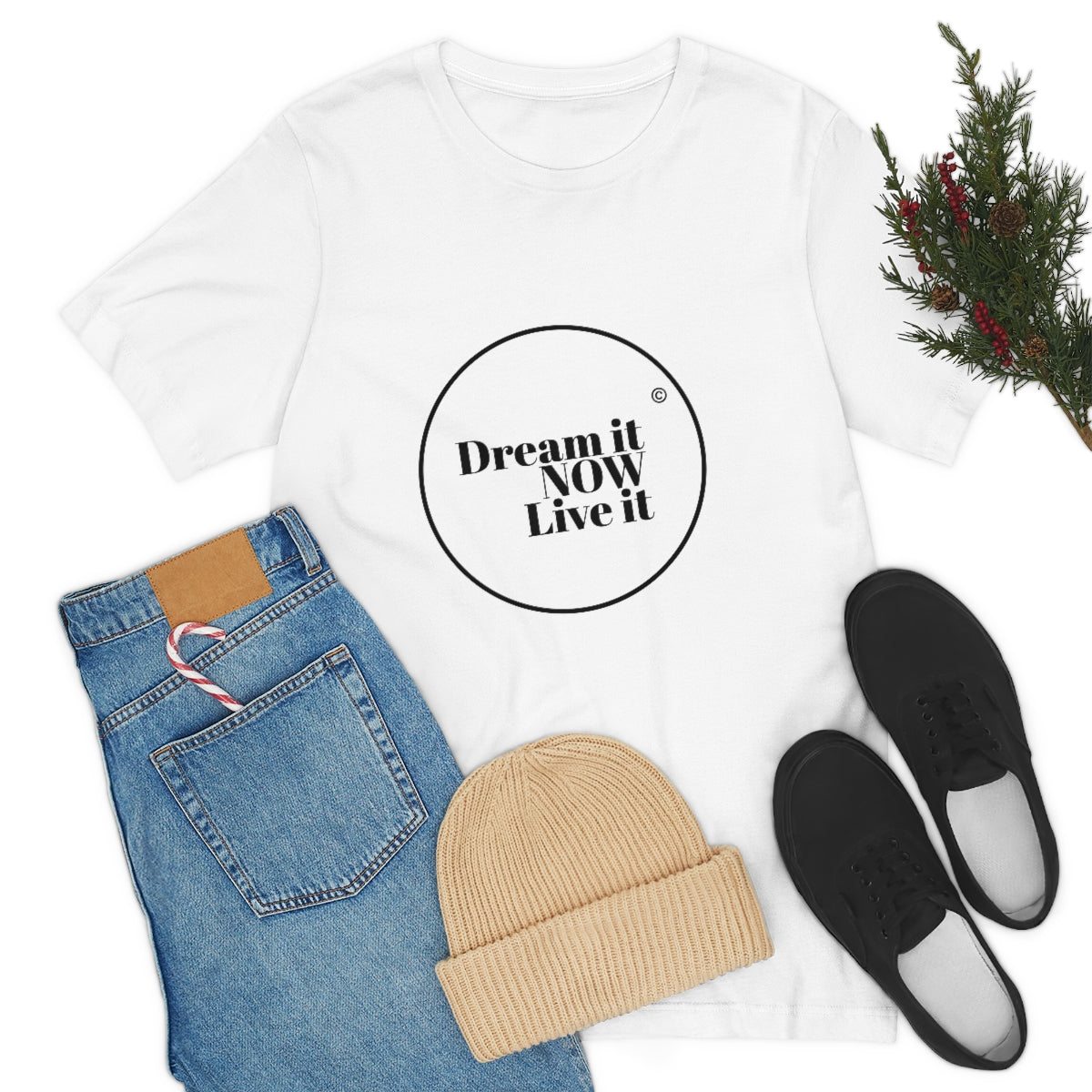 Dream it NOW Live it Unisex Jersey Short Sleeve Tee