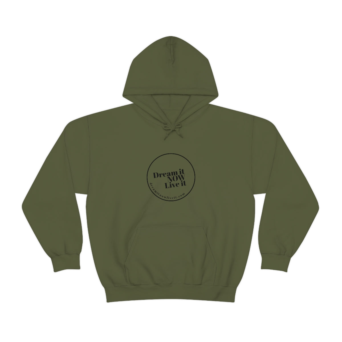 Dream it NOW Live it Unisex Heavy Blend™ Hooded Sweatshirt