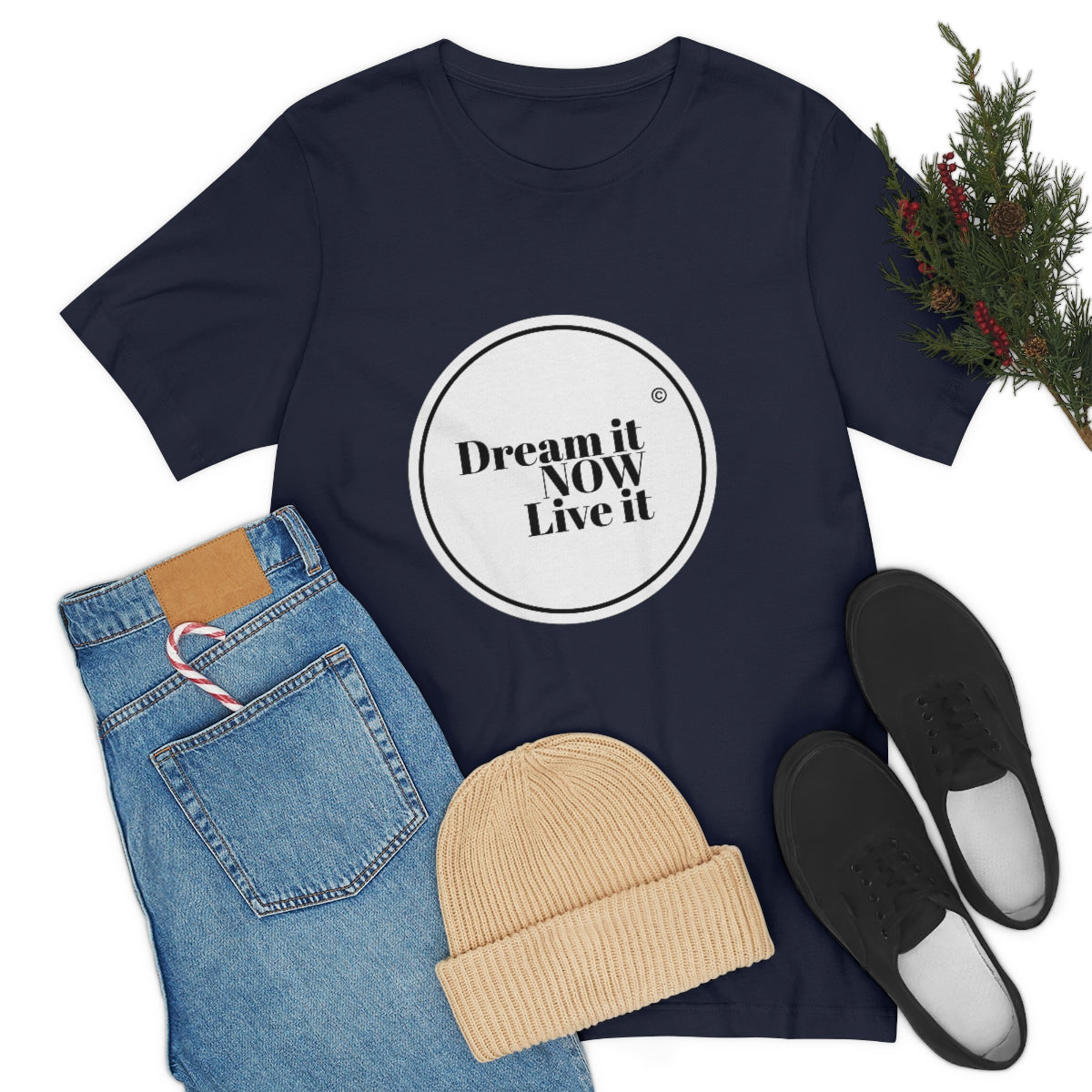 Dream it NOW Live it Unisex Jersey Short Sleeve Tee