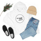 Dream it NOW Live it Unisex Heavy Blend™ Hooded Sweatshirt - White Logo