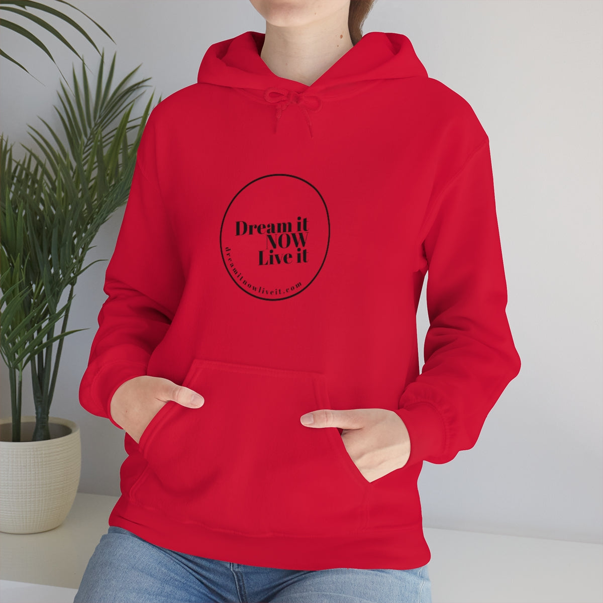 Dream it NOW Live it Unisex Heavy Blend™ Hooded Sweatshirt