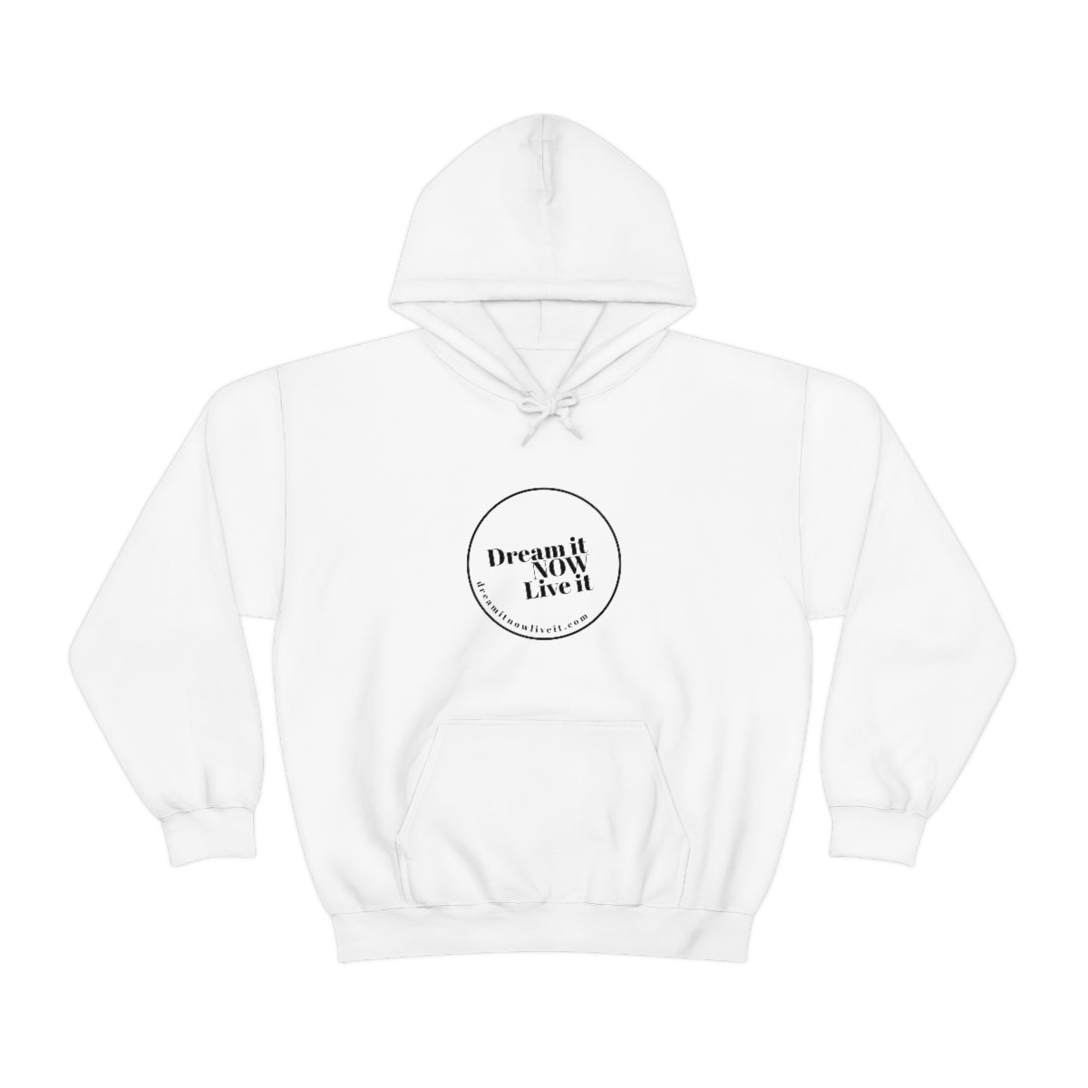 Dream it NOW Live it Unisex Heavy Blend™ Hooded Sweatshirt