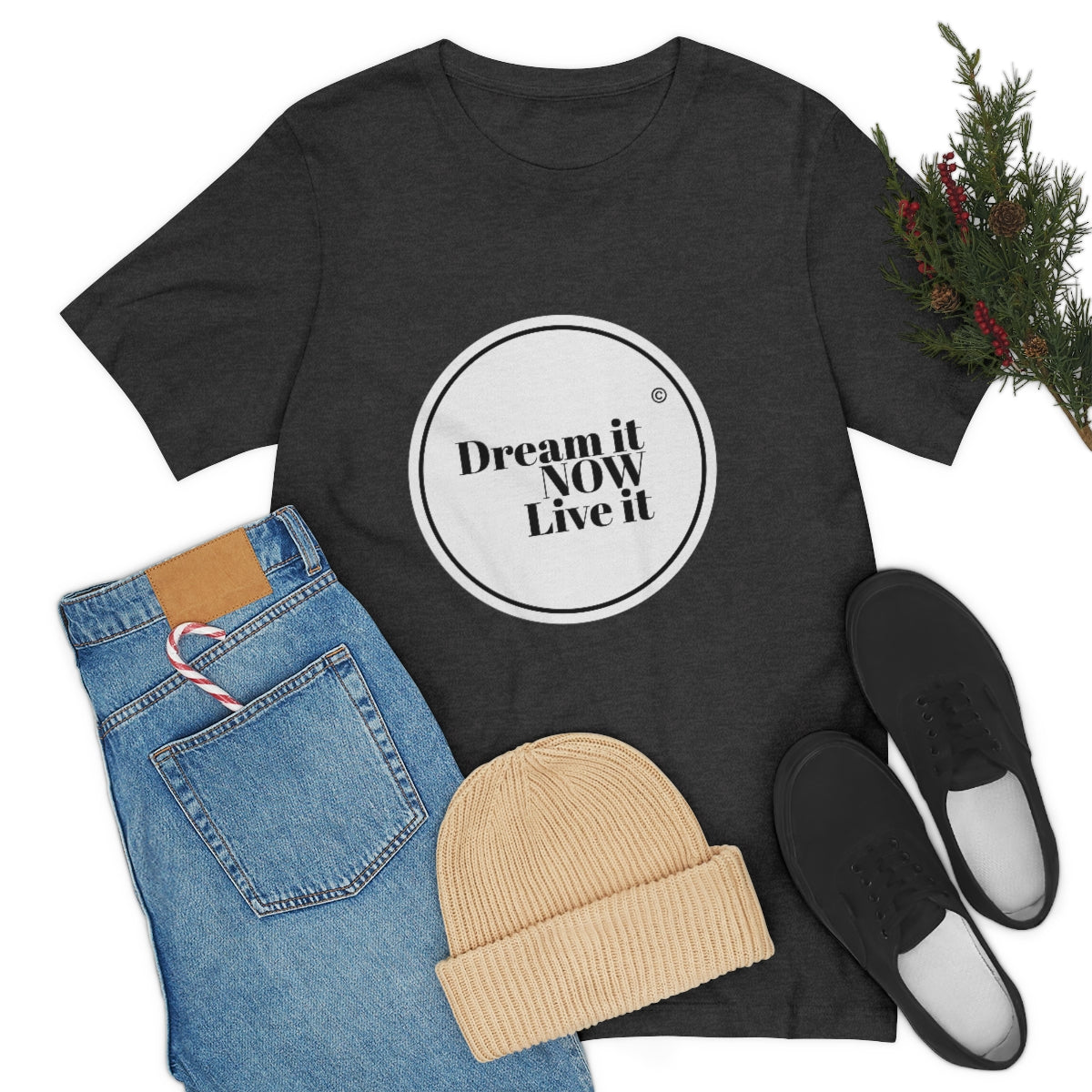 Dream it NOW Live it Unisex Jersey Short Sleeve Tee